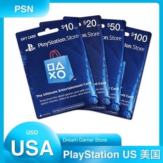 【USA 🇺🇸】PSN Wallet 10|20|25|30|40|50|60|100 USD PS Plus US PlayStation Card Code PS4 PS5 Sony online membership 3M 12M