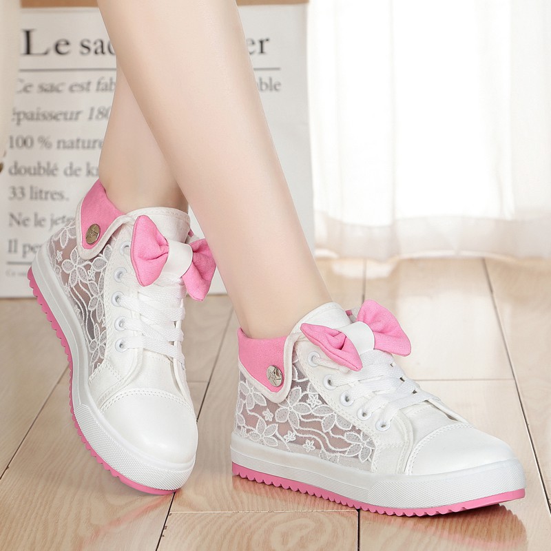 cute pink shoes