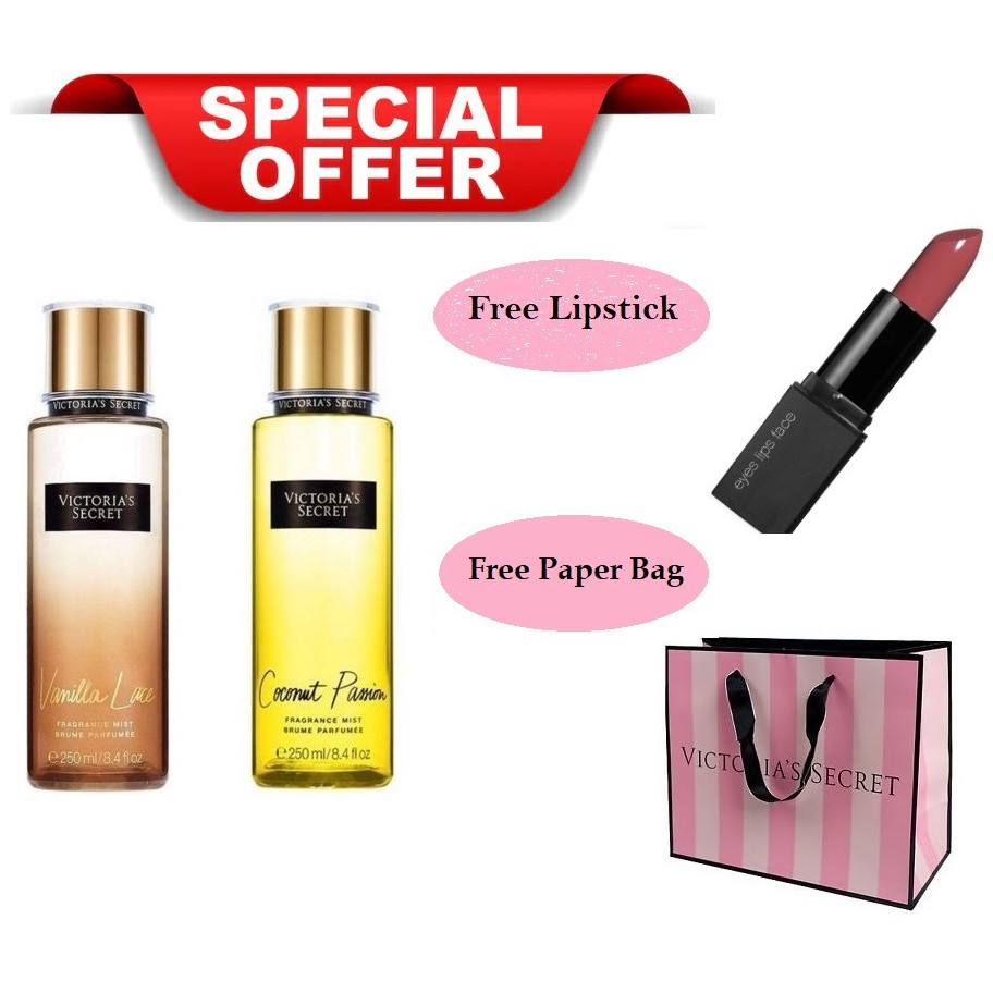 (Package 3 in 1) Victorias Secret Body Mist Combo set