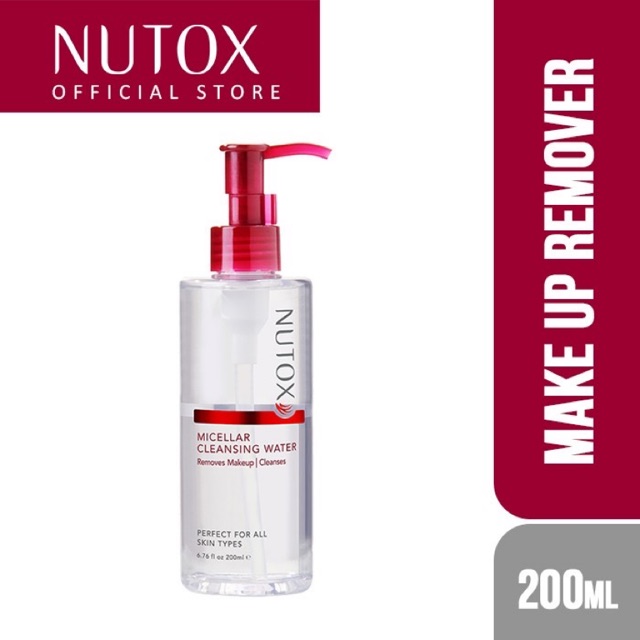 nutox makeup remover