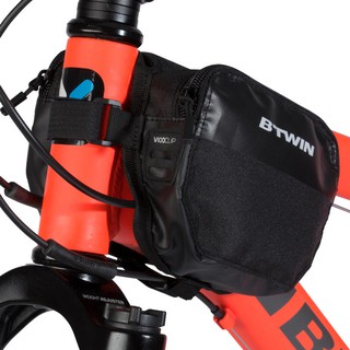 btwin fabric handlebar bottle cage