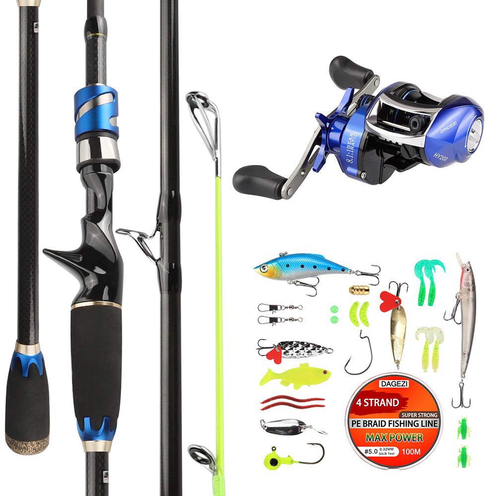 saltwater baitcasting rod and reel combo