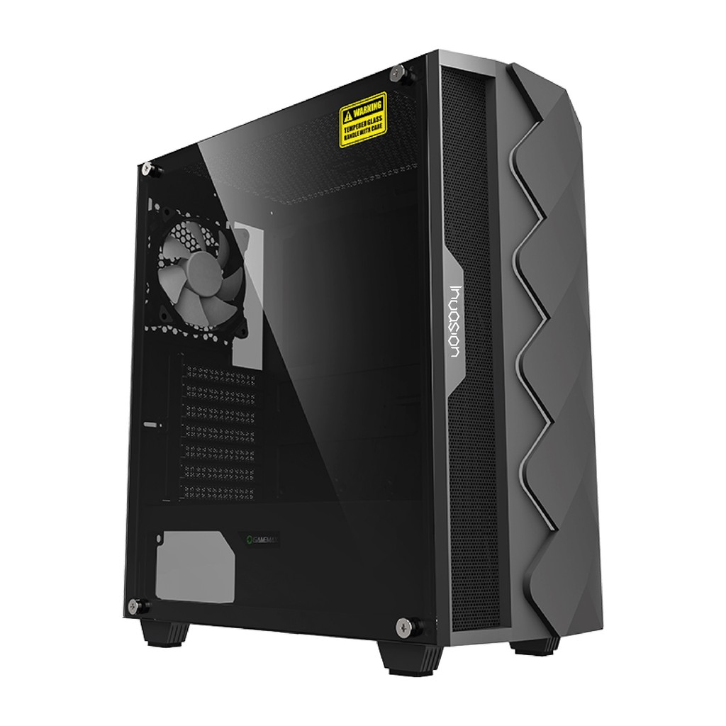 Invasion D-120 | ATX Tempered Glass Gaming Casing with Option RGB ...