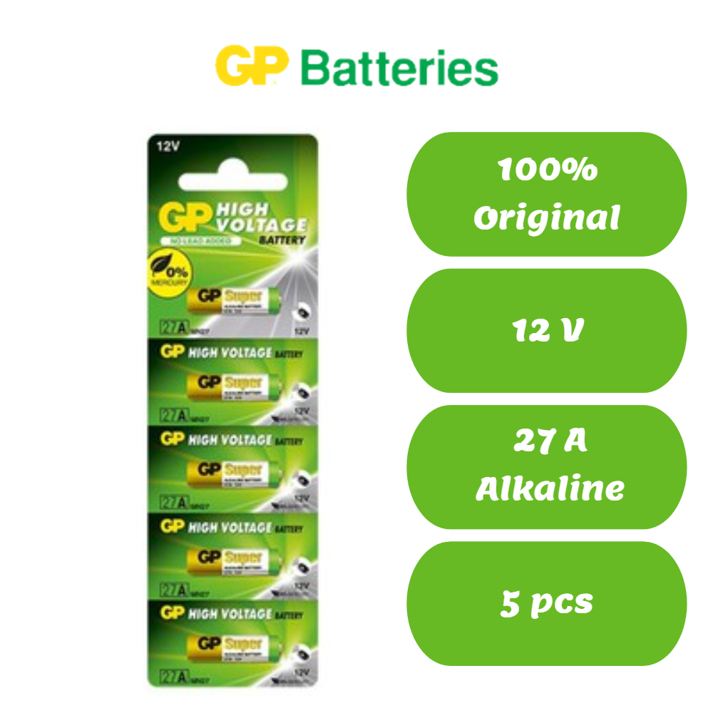 Buy Gp 23a 27a Alkaline 12v High Voltage Battery Seetracker Malaysia