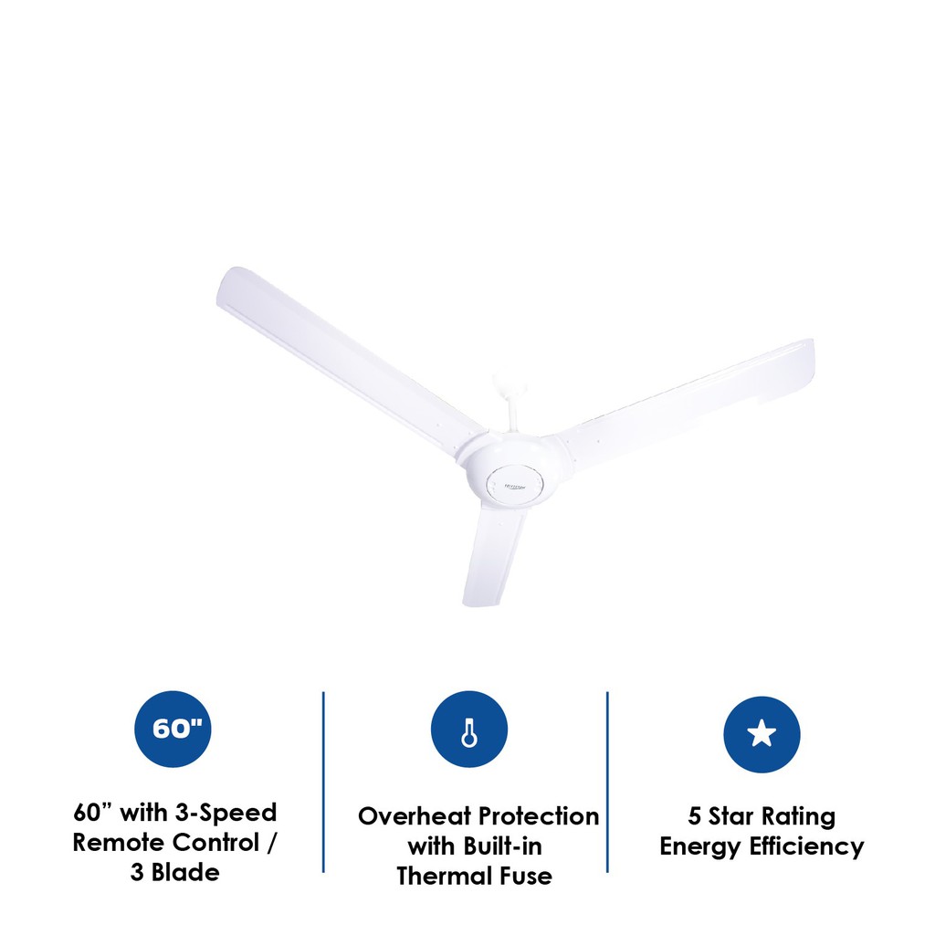 Mistral Ceiling Fan Mcf60am Shopee Malaysia