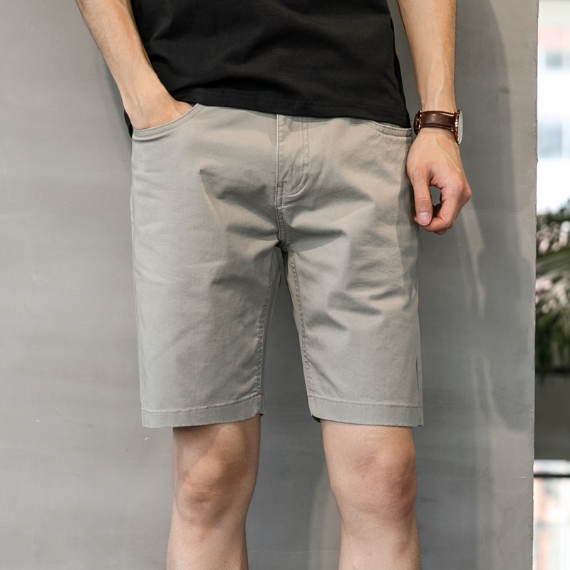 Summer Cotton Shorts Loose Men's Casual Shorts Bermuda Short Pants Men ...