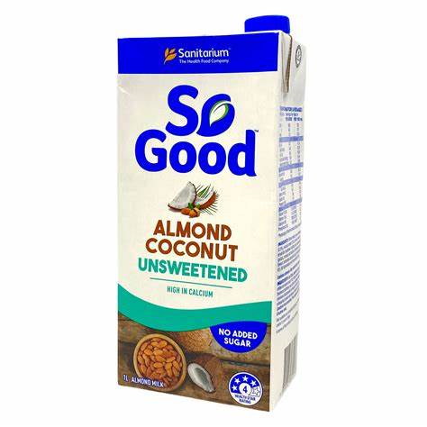 SANITARIUM ALMOND & COCONUT MILK UNSWEETENED 1Litre (Allonge Marketing)