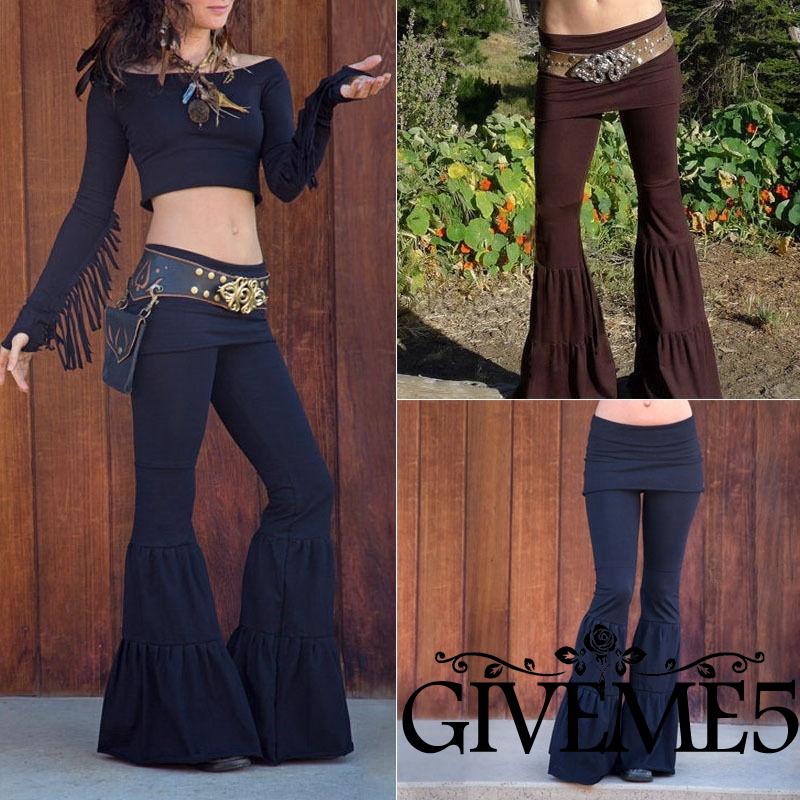 womens bell bottom leggings