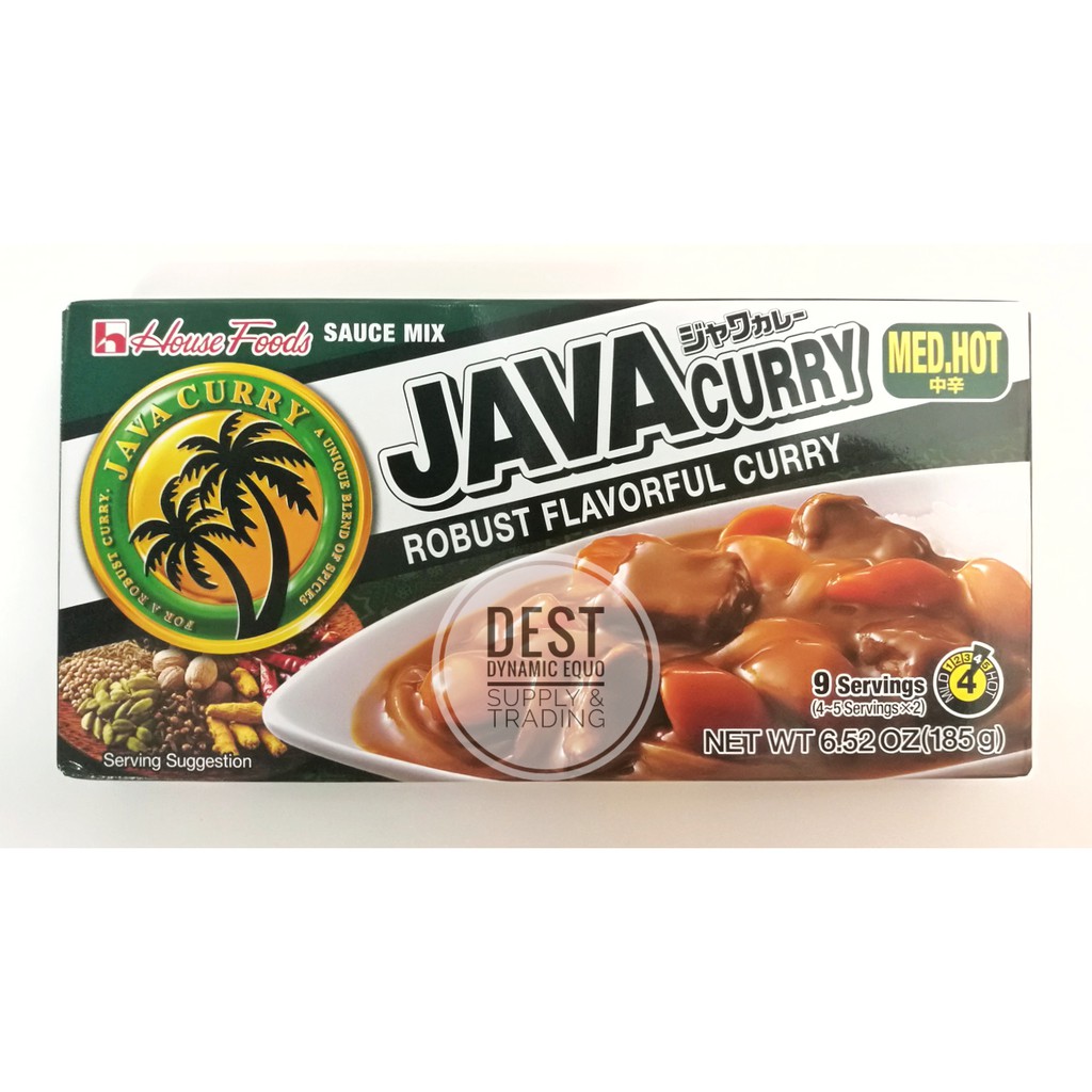 House Java Curry Sauce Mix 185g Medium Hot Japanese Curry | Shopee Malaysia