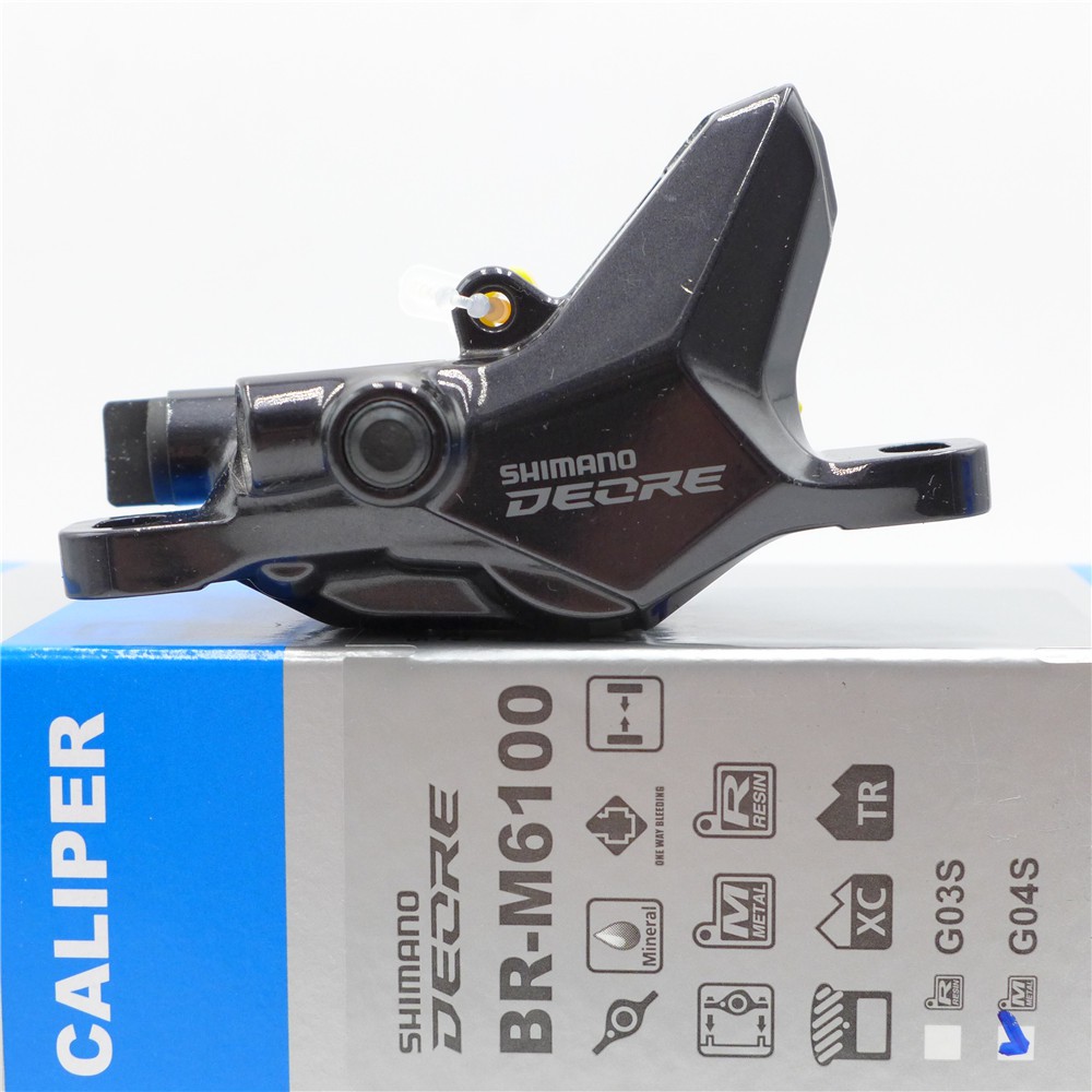 shimano deore 2 piston brakes