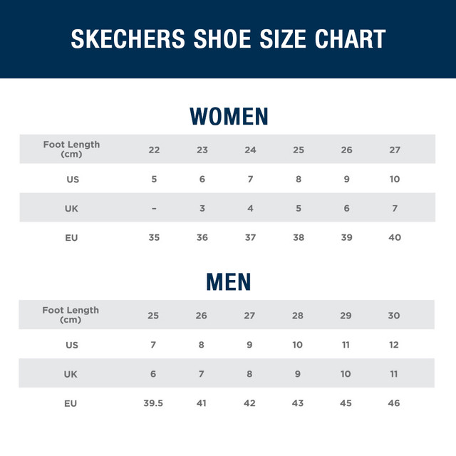 skechers malaysia size chart - William Hill