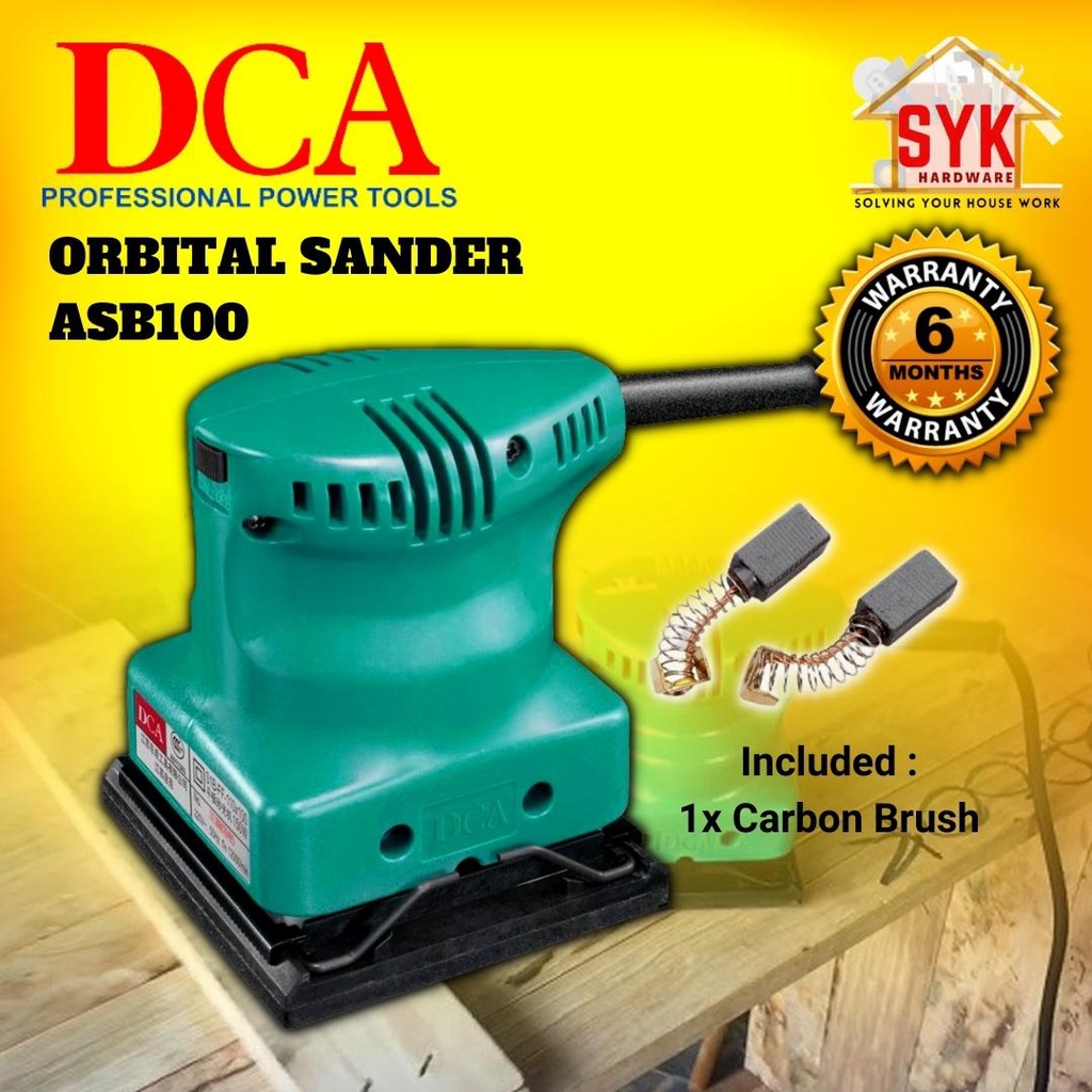 SYK DCA Orbital Sander ASB100 / ASB 100 Electric Sander Machine Orbital