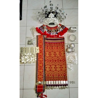 Set Ngepan Iban Benang Biasa