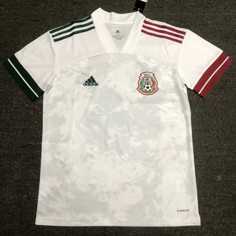 【New Season Ready Stock】 TOP Mexico soccer jersey away white Camisetas ...