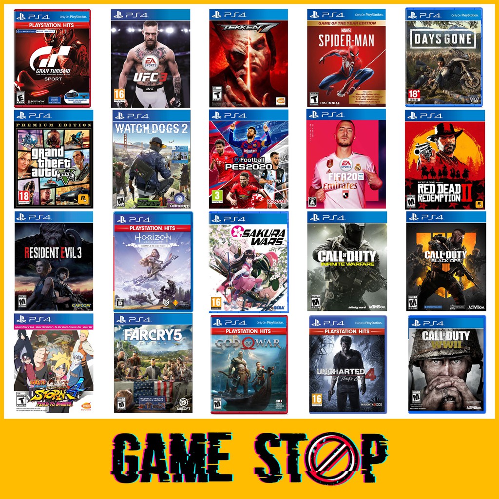 CHEAPEST Playstation PS4 Games [Used 