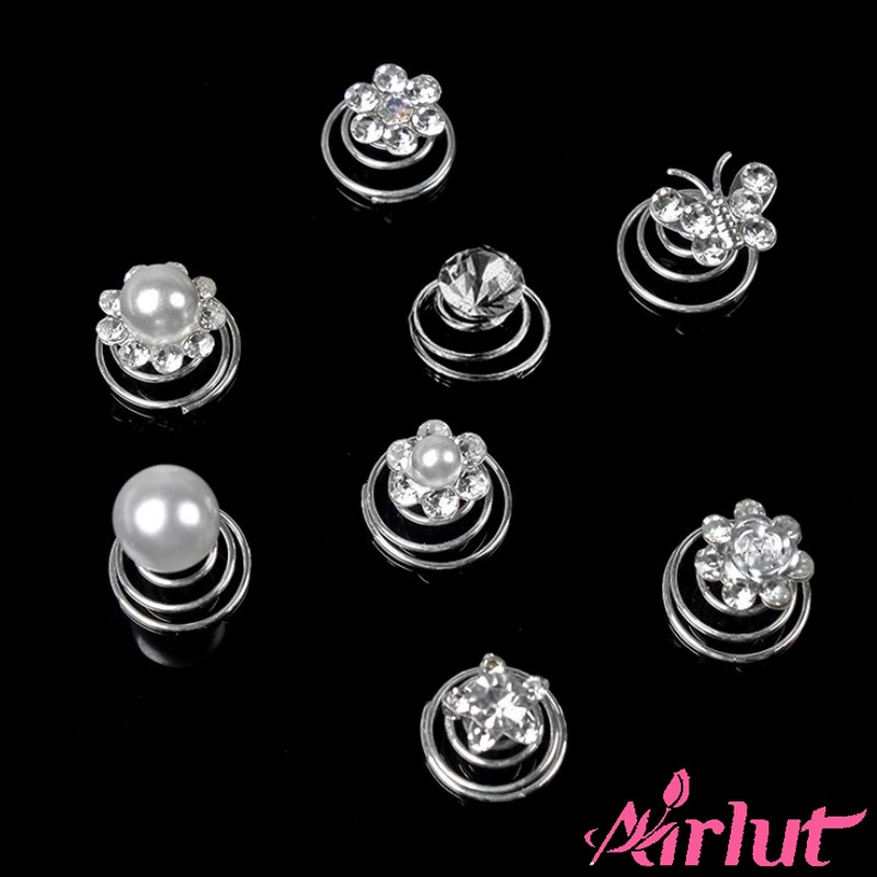 Spiral Hair Pins Swirl Hair Twists Coils Hair Clip Accessories for Wedding  Prom | Shopee Malaysia