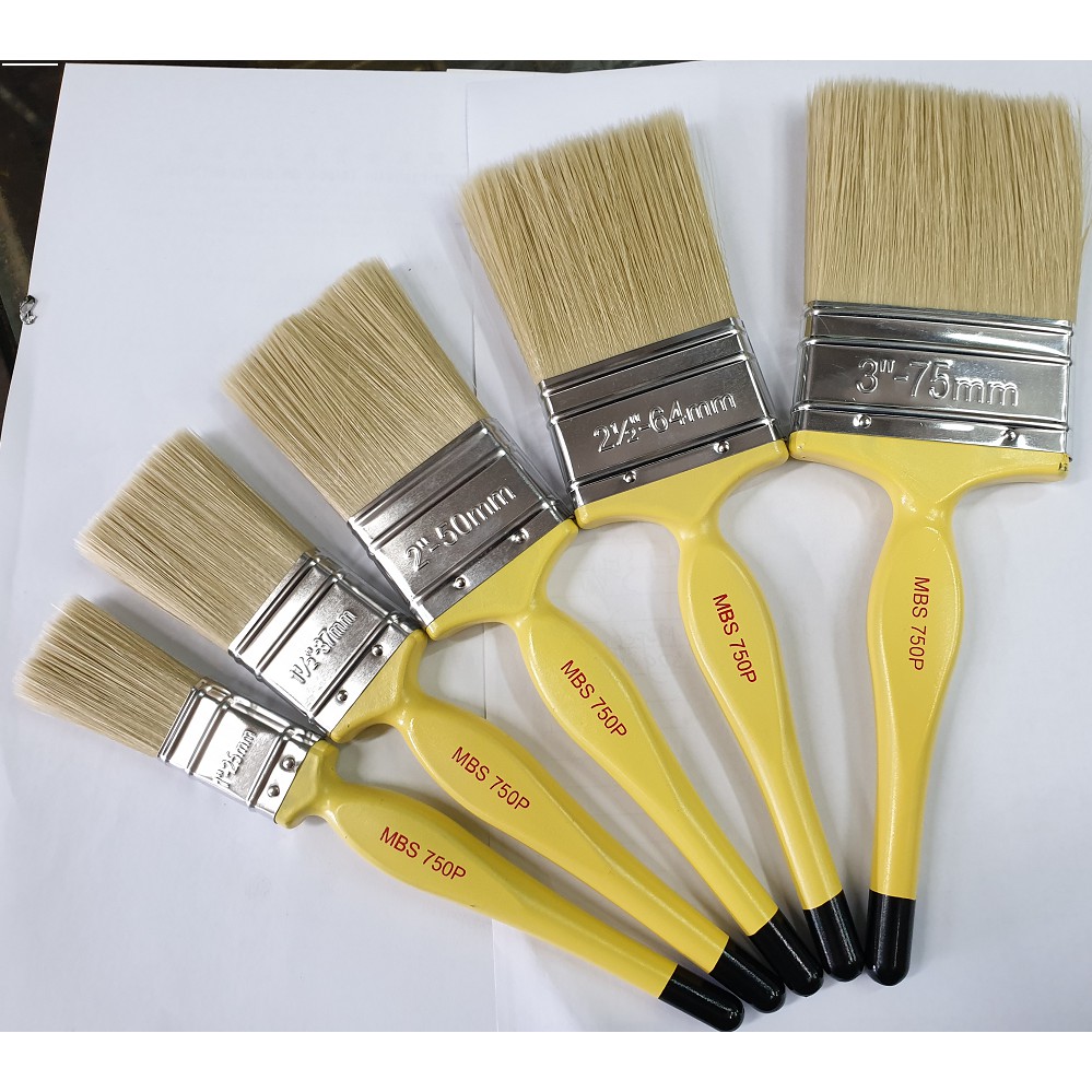 Polyester Paint Brush Berus Cat Mbs Polyester Paint Brush Not Made By Animal Hair Bukan Bulu Binatang