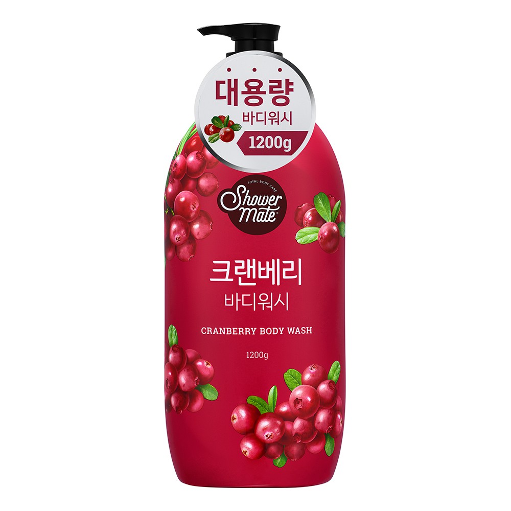 Shower Mate Fruit Body Wash Cranberry 1200g Shopee Malaysia