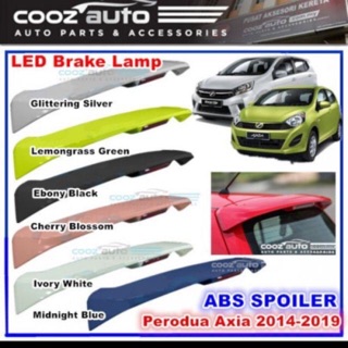 Abs spoiler original coloir perodua axia  Shopee Malaysia