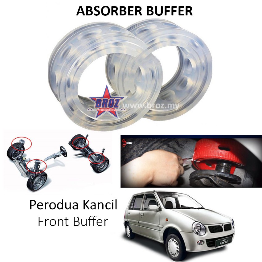 Perodua Kancil Oem Front E Type Car Shock Absorber Buffer Spring Bumper Power Cushion Buffer Transparent