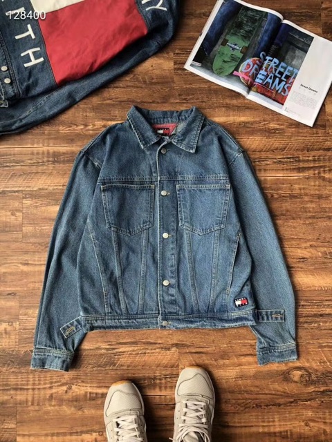 tommy x kith denim jacket