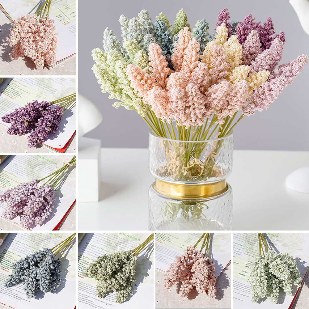Vanilla Handmade Sponges Flower Artificial Flower Bouquet Diy Handmade
