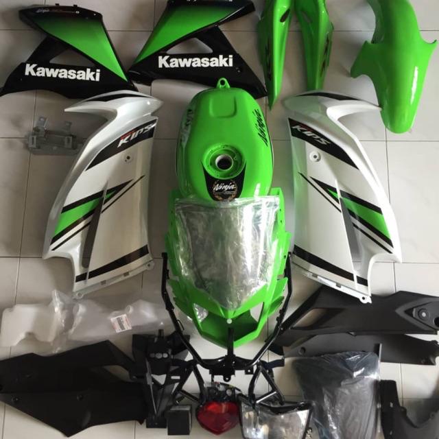 Rr150 Zx150 Coverset Indon Kawasaki Rr150 Original Complete A Z Atau Set Sahaja Rr 150 Shopee Malaysia