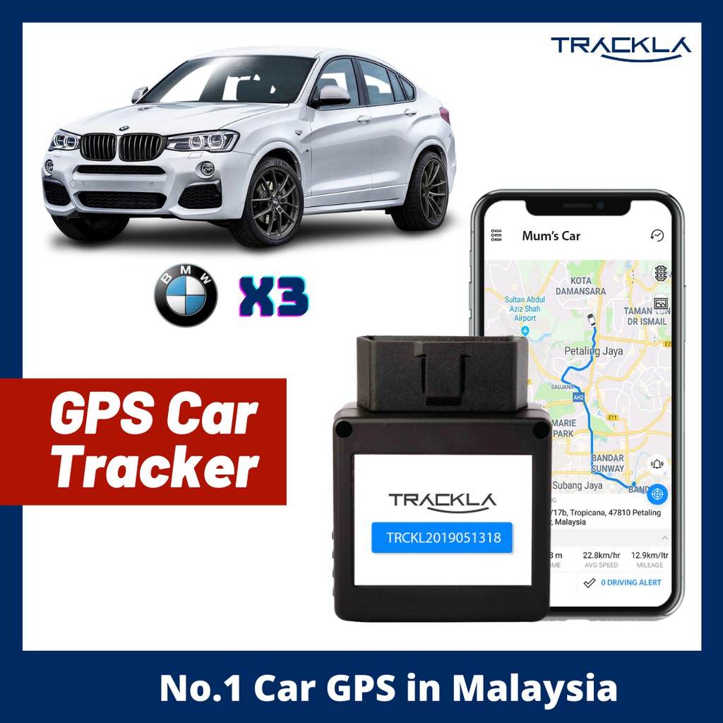TRACK LA GPS TRACKER BMW X3 SUV(OBD No Void Warranty) Shopee Malaysia