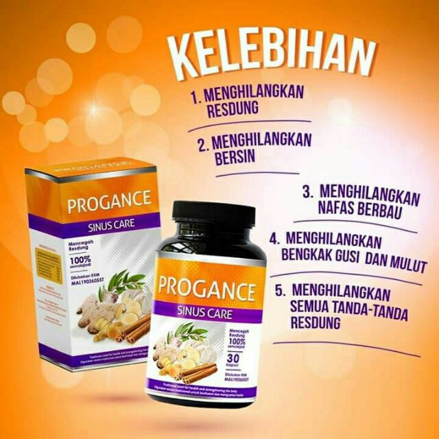 🔥ORIGINAL🔥Penawar Resdung PROGANCE SinusCare  Shopee Malaysia