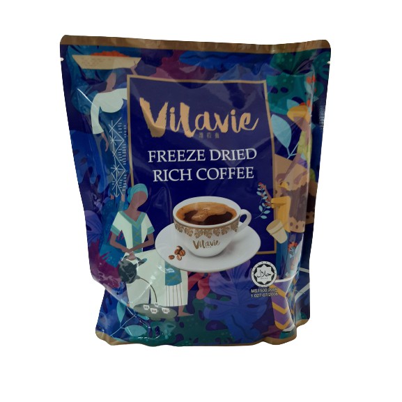 【马来西亚直邮】马来西亚 vilavie 维菈薇 冷萃特浓咖啡 35gmx15s