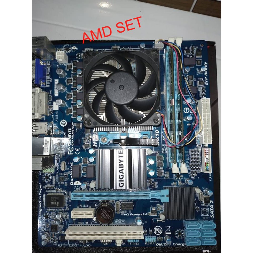 Cpu Ram Motherboard Combo Amd Fx 6300 6 Core Black Edition 4gb Ram Shopee Malaysia