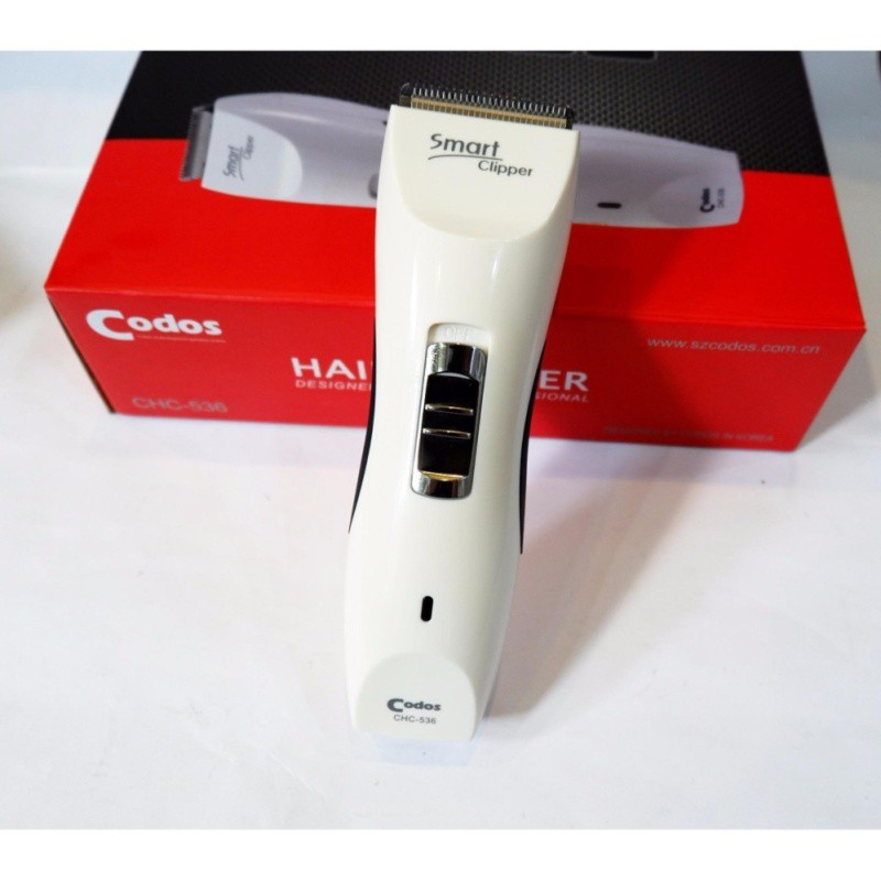 [1 Year Warranty] Codos 536 Rechargeable Cordless CHC-536 Smart Hair Clipper Magic Sliding Clipper Home Use Good Quality