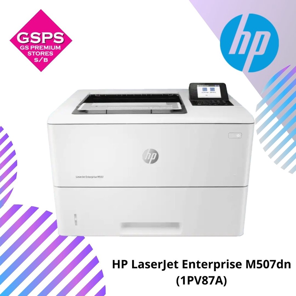 HP LaserJet Enterprise M507dn Printer (1PV87A) | Shopee Malaysia