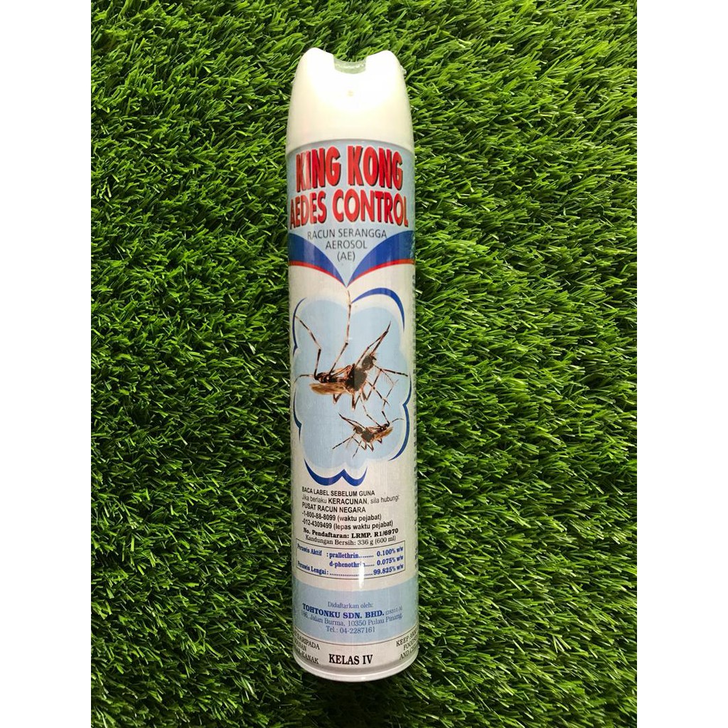 600ML King Kong Aedes Control Mosquitoes Spray Nyamuk Shopee Malaysia