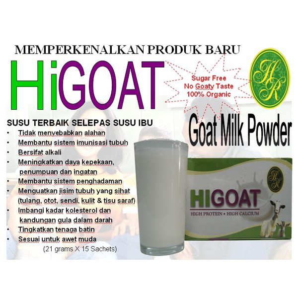 Hi Goat Original Susu Kambing Shopee Malaysia