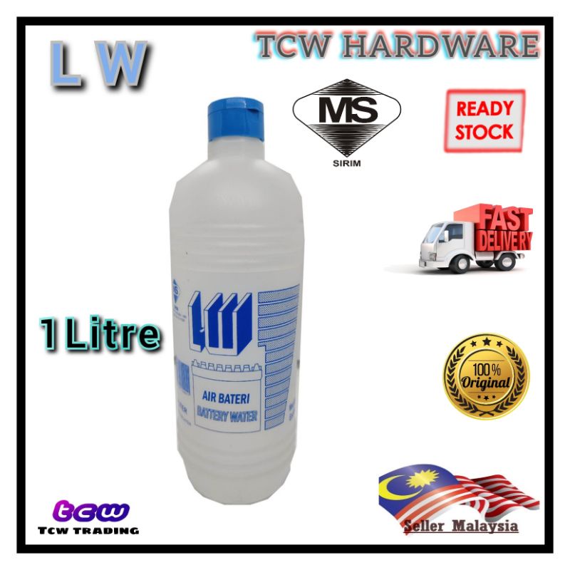 BATTERY WATER (1Litre) Brand LW