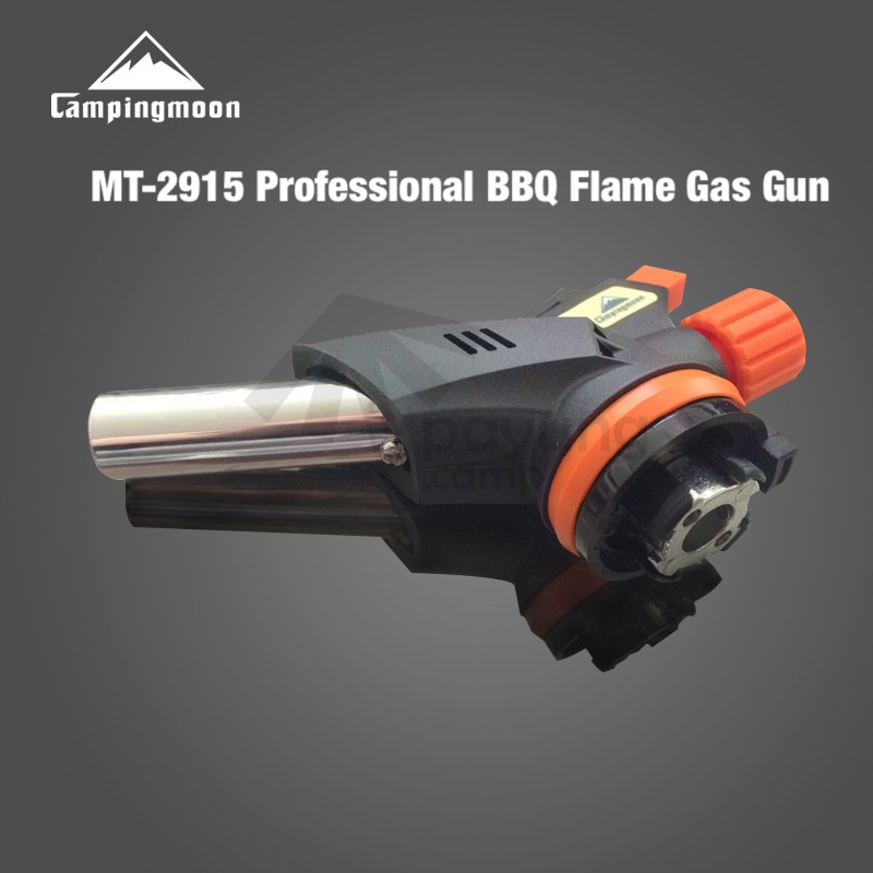 CAMPINGMOON MT-2915 Professional Spray Gun Gas Gun Flame Adjustable Cooking Torch for Camping BBQ Barbecue