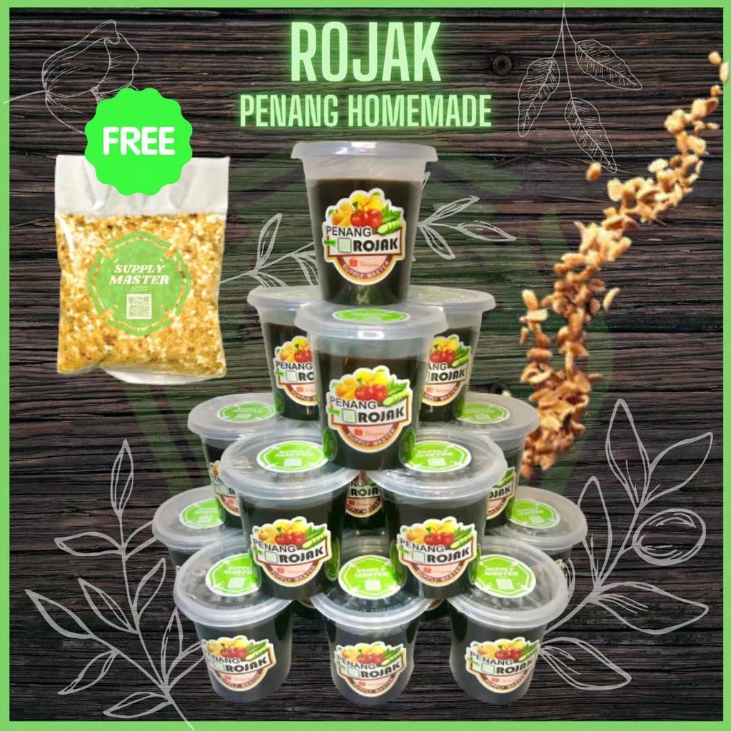Buy Halal Rojak Sauce Kuah Rojak Rojak Buah Kacang Kacang Tumbuk Kacang Gajus Kacang Pistachio Peanut 花生 Snack 零食 手工 Rojak Seetracker Malaysia
