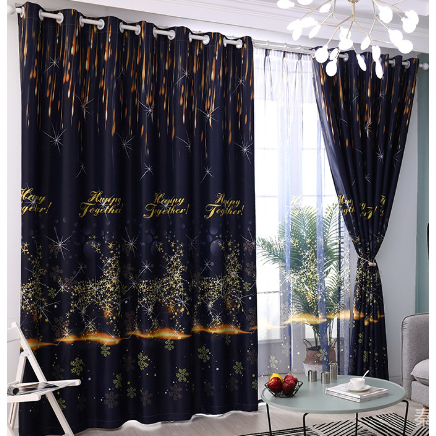 Boys Curtains Blackout Drapes Cloth Nursery Baby Room Curtains Draperie French Blinds For Kids Bay Window