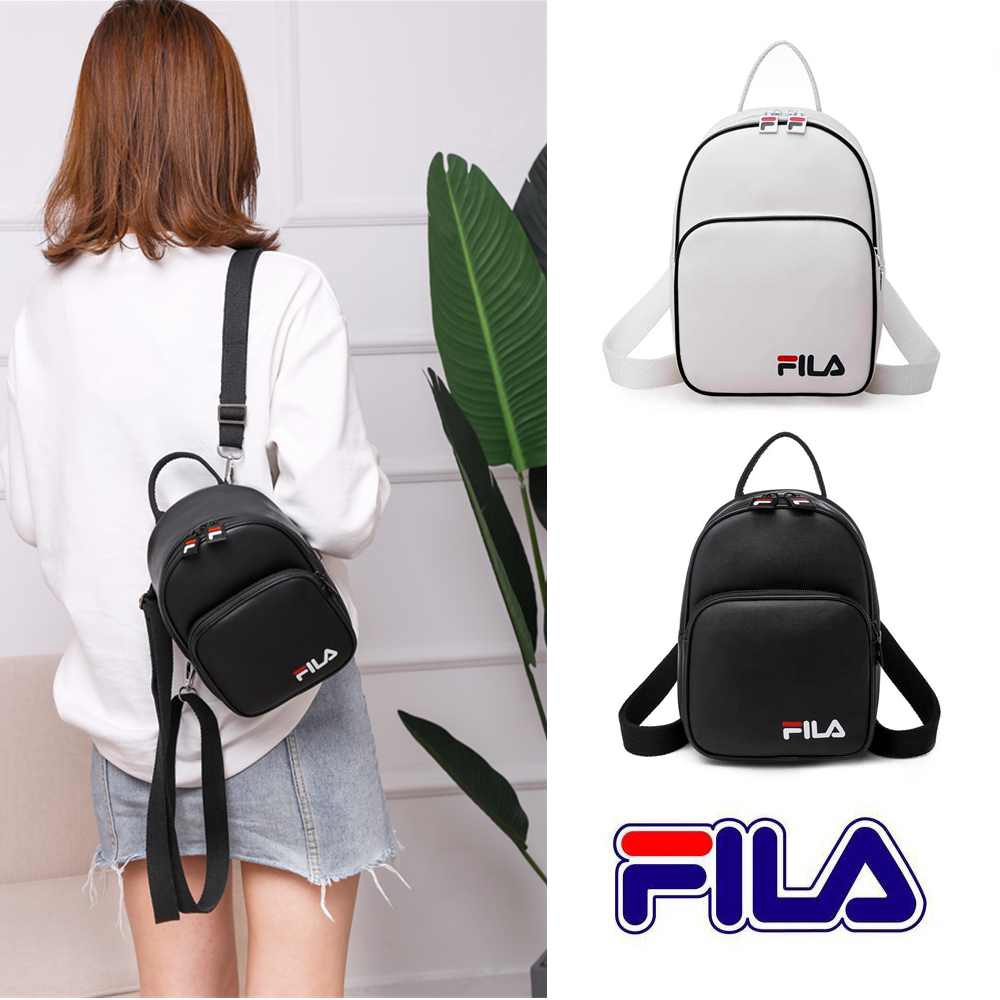 fila backpack leather