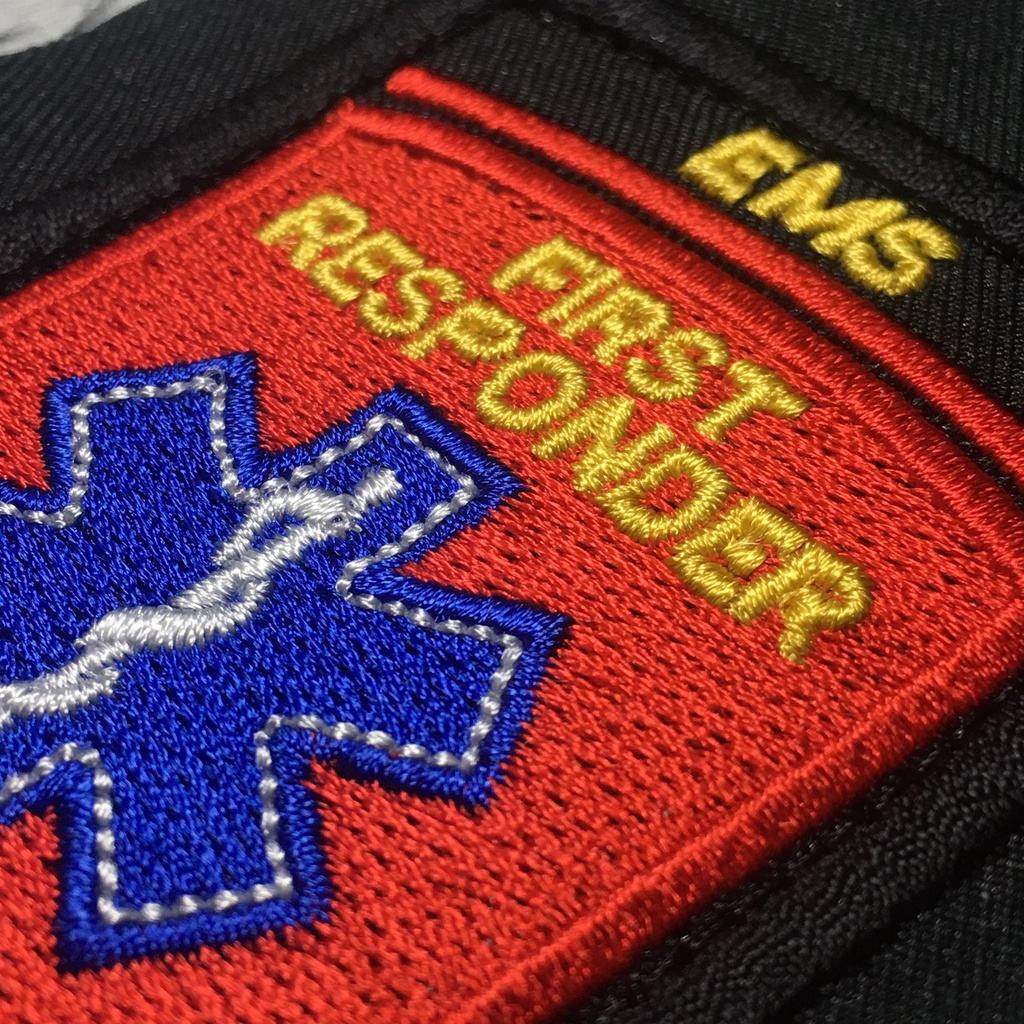 EMS / EMR / BASIC / ADVANCE - First Responder / Emergency Medical Technician (Size 6*8cm)