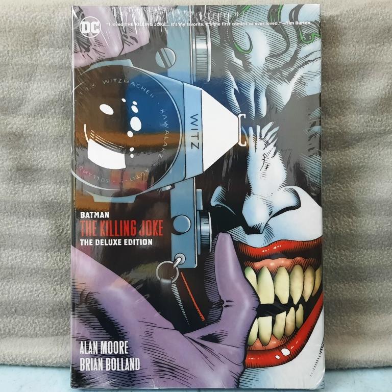 Batman: The Killing Joke HC Hardcover #1 1st Print 2nd Edition (DC Comics)  Alan Moore, Brian Bolland | Shopee Malaysia