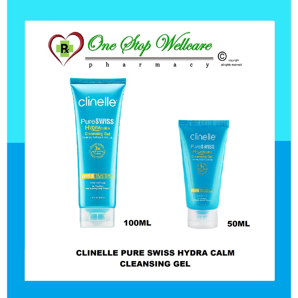 clinelle hydracalm cleansing gel