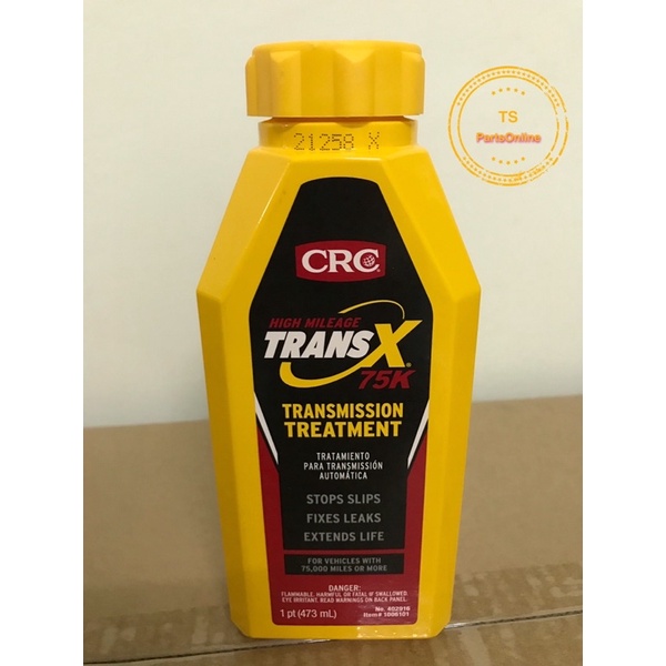 CRC K&W High Mileage TransX 75K Automatic Transmission Treatment (473ml