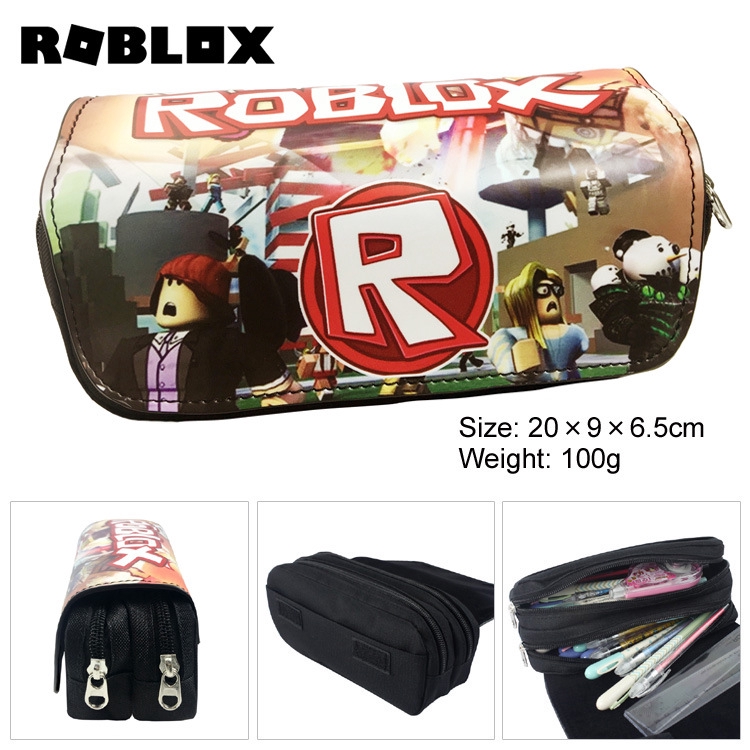 Roblox Pencil Bags Canvas Pen Case Cute Pencilcase Boys Girls Student Stationery Game Action Figure Toy Kids School Gift Shopee Malaysia - noisydesigns roblox games pattern printing for children printint mini pen bag for teenager storage bag women portable cosmetic cosmetics products face