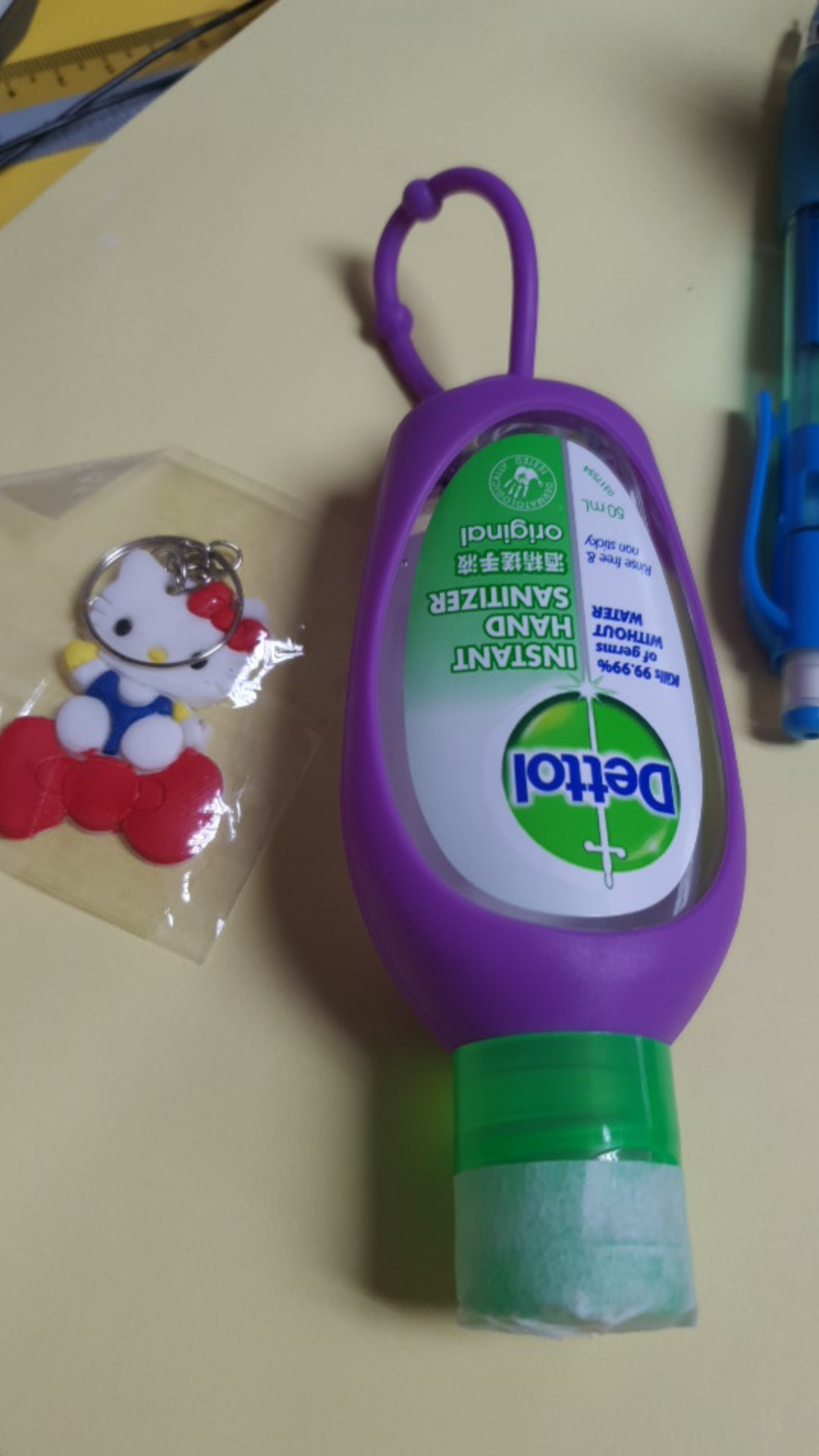 [Colourful Dettol Holder] Dettol Hand Sanitizer Original with holder