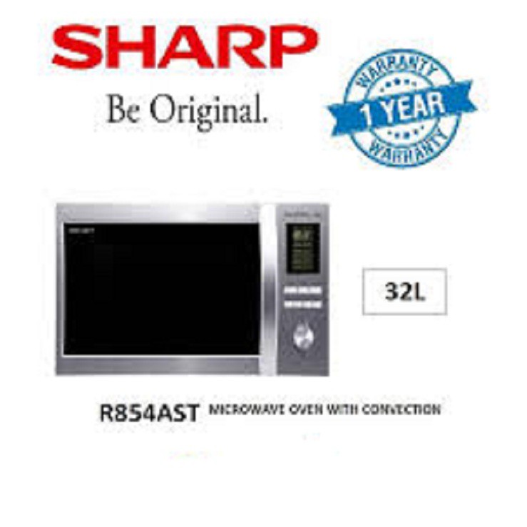 Sharp Convection Microwave Oven 34l R854ast Shopee Malaysia