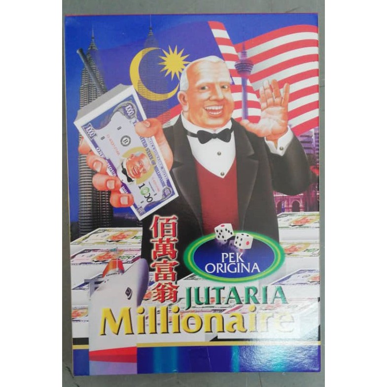 Buy Jutaria Millionaire Board Game For Family SeeTracker Malaysia
