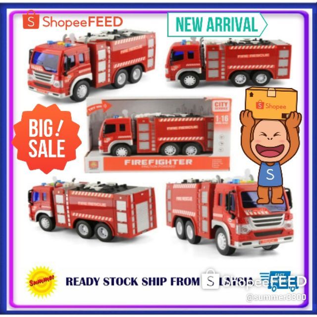 fire truck toys for 3 year old