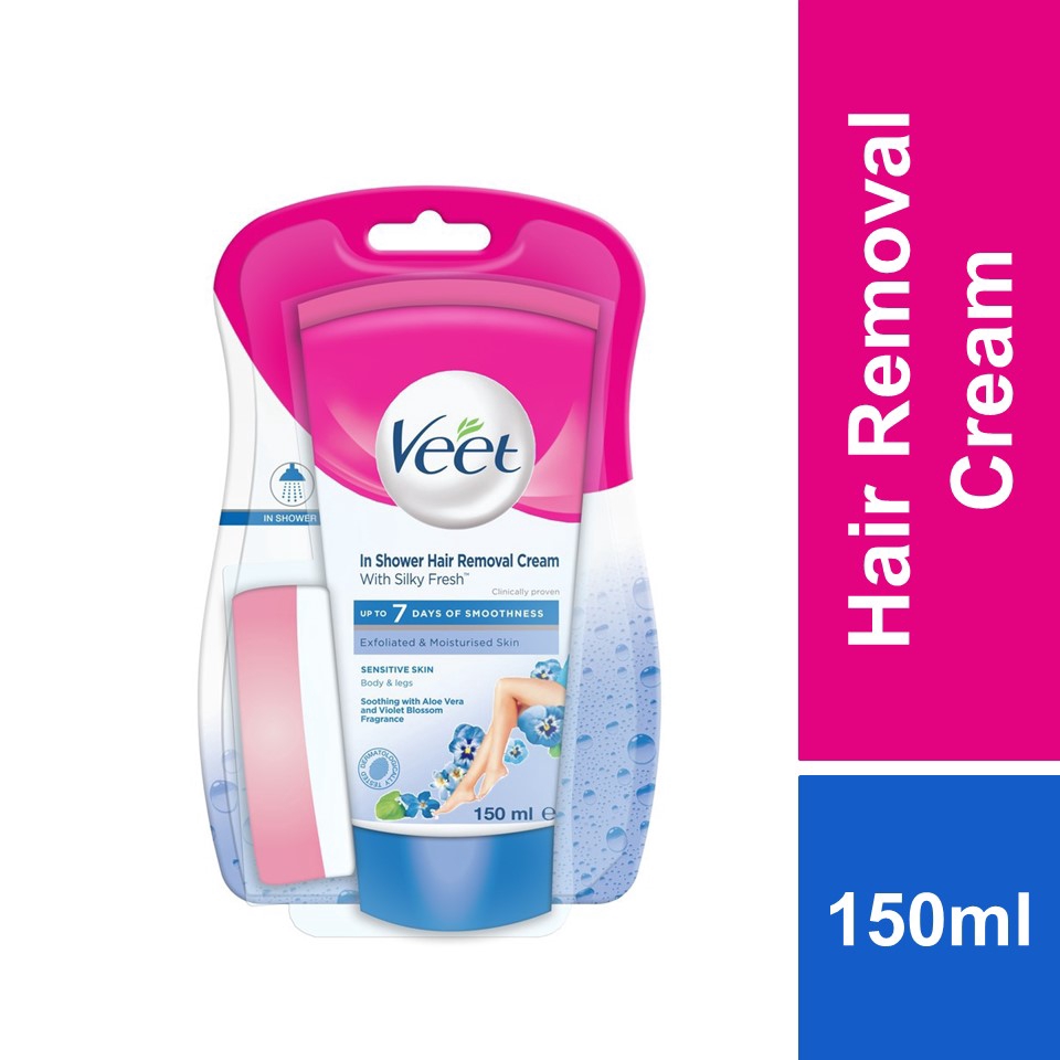 Veet InShower Sensitive (150ml) Shopee Malaysia